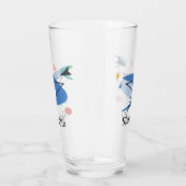 Verre Les années 50 moderne du milieu du siècle Nom pers (Droite)