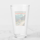 Verre Les battements cyclables fonctionnent (Dos)