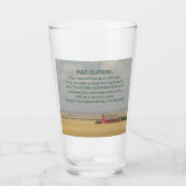 Verre Les champs de blé doré de la bénédiction irlandais (Devant)