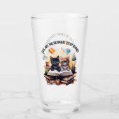 Verre Les Chats Sont Les Derniers Étudiants (Devant)