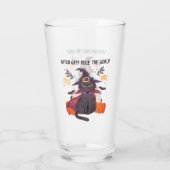 Verre Les Chats-Sorcières dominent le monde (Dos)