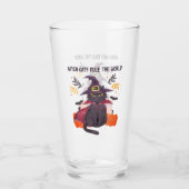 Verre Les Chats-Sorcières dominent le monde (Devant)