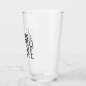 Verre Les chevaux me maintiennent stable (Gauche)
