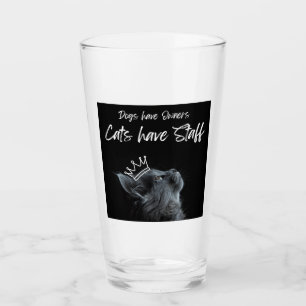 Verre Les chiens ont des propriétaires, les chats ont du