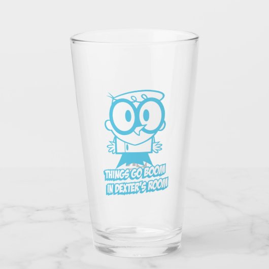 Verre Les choses bougent dans la chambre de Dexter (Devant)