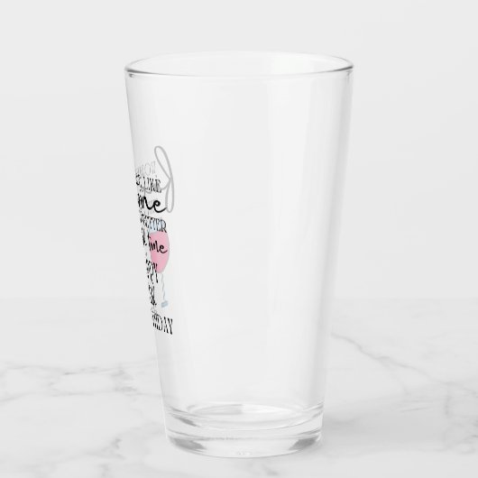 Verre Les femmes sont comme le vin 50e anniversaire verr (Gauche)