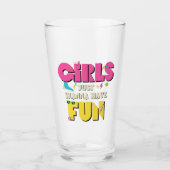 Verre Les Filles Voulaient Juste Avoir Amusant Nostalgie (Devant)