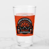 Verre Les fléchettes de pub classiques (Dos)