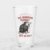 Verre Les Horreurs Persistent Mais Moi Aussi (Dos)