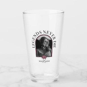 Verre Les légendes ne meurent jamais - Le Lotus Blanc