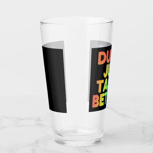 Verre Les mecs goûtent mieux Gay pride arc-en-ciel LGBTQ (Droite)