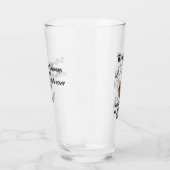 Verre "Les meilleures bières sont avec les amis" Bière (Droite)