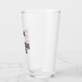 Verre Les morons dirigent l'Amérique 4 juillet (Gauche)