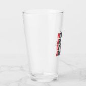 Verre Les morons dirigent l'Amérique 4 juillet (Droite)