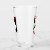 Verre Les passionnés de train ferroviaire britannique (Gauche)