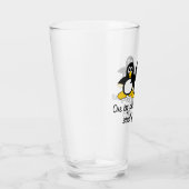 Verre Les pingouins volent ma santé d'esprit (Droite)