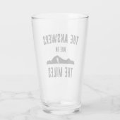 Verre Les réponses sont dans les kilomètres (Dos)