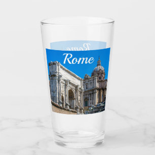 Verre Les ruines du Forum Romain à Rome, Italie