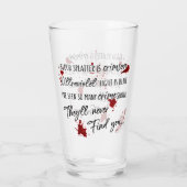 Verre Les Taches De Sang Sont Rouges De Crimes | Mystère (Dos)