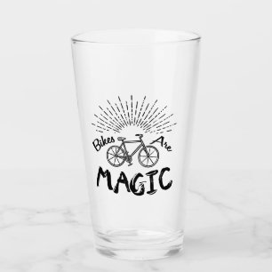 Verre Les vélos sont magiques