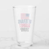 Verre Les vétérans contre Trump (Dos)