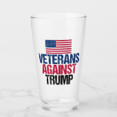 Verre Les vétérans contre Trump (Devant)