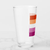 Verre Lesbian Pride Flag LGBTQ (Droite)