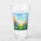Verre L'essence du printemps (Dos)