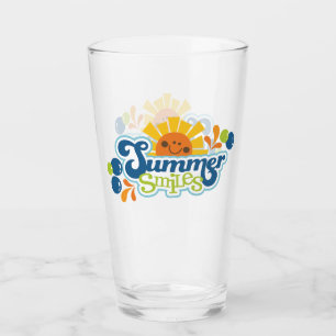 Verre L'été Sourires soleil