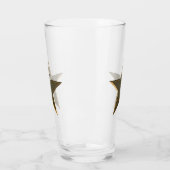 Verre L'étoile d'or de juillet à boire clair (Gauche)