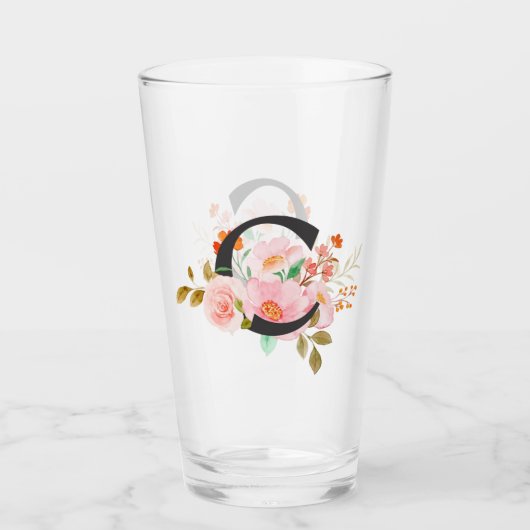 Verre Lettre C (Devant)