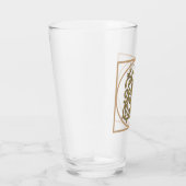 Verre LETTRE C MONOGRAM Beau Mariage Nouveau Accueil Cad (Droite)