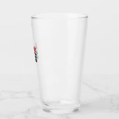 Verre LETTRE CANADIENNE Kenny Funny Nouveauté (Gauche)