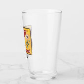 Verre LETTRE Florale MOYENNE ÉCLAIRÉE Z MONogramme (Gauche)