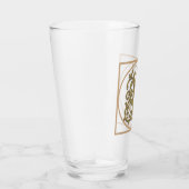 Verre LETTRE G MONOGRAM Beau Mariage Nouveau Accueil Cad (Droite)