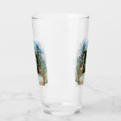 VERRE LETTRE MONOGRAPHIQUE D PERSONNALISÉE DE CHÈQUES AQ (Gauche)