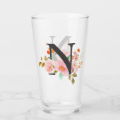Verre Lettre N (Dos)