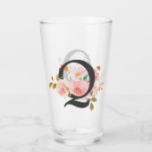 Verre Lettre Q (Dos)