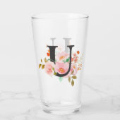 Verre Lettre U (Dos)