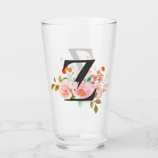 Verre Lettre Z (Devant)