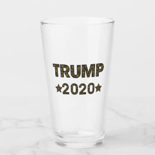 Verre Lettres Camouflage Trump 2020