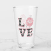 Verre Lèvres d'amour (Dos)