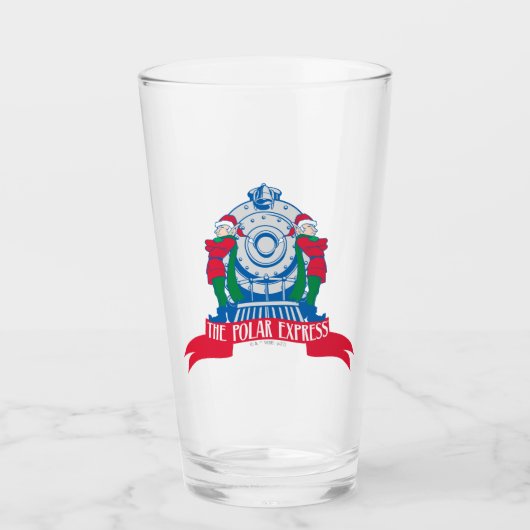 Verre L'Express polaire | Elfes debout En Train (Devant)