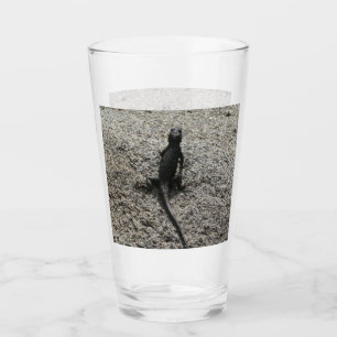 Verre Lézard noir