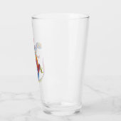 Verre Lézard Peint (Gauche)