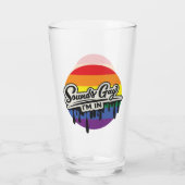 Verre LGBTQ drôle | Sounds Gay, I'm In | Arc en ciel | F (Dos)