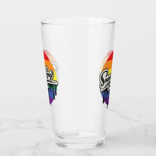 Verre LGBTQ drôle | Sounds Gay, I'm In | Arc en ciel | F (Droite)