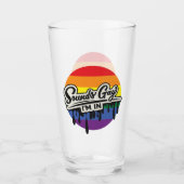 Verre LGBTQ drôle | Sounds Gay, I'm In | Arc en ciel | F (Devant)