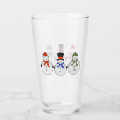 Verre L'hiver des neiges est arrivé (Dos)