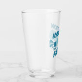 Verre L'hydratation combat le fascisme Pinte Glass (Droite)